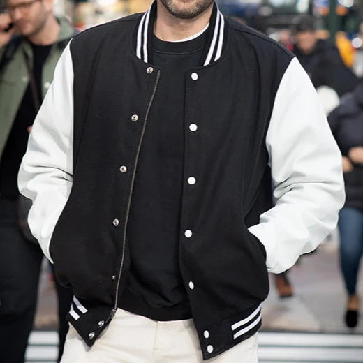 Mens Leather Varsity Jackets