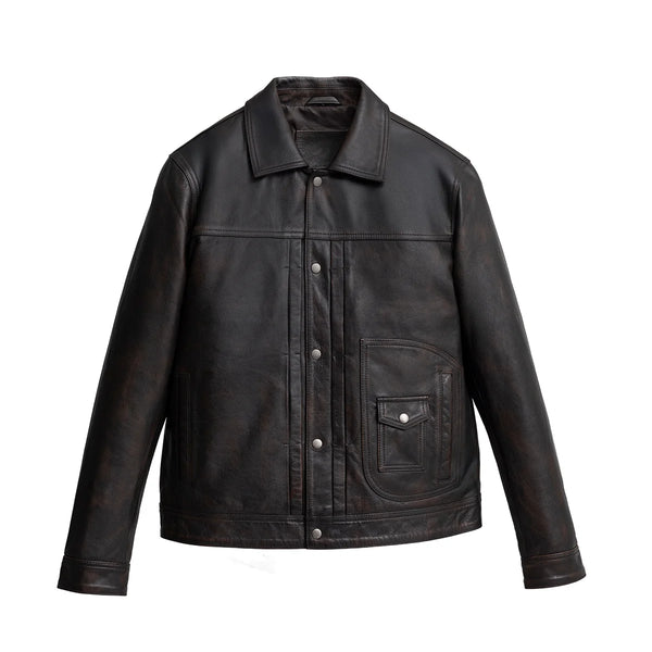 JMM Distressed Brown Jacket