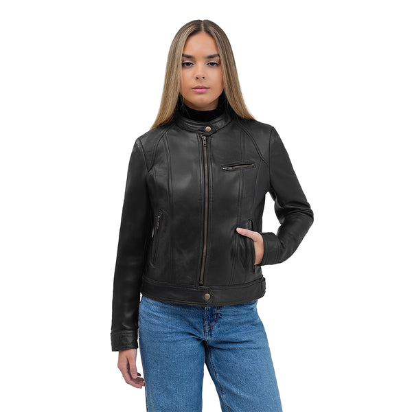 Favorite Women's Fashion Leather Jacket
