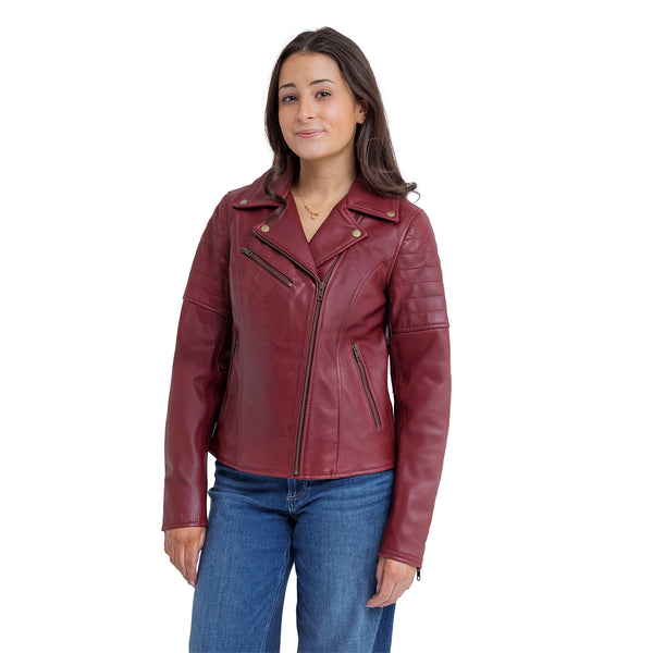 Princess Fashion Lambskin Leather Jacket