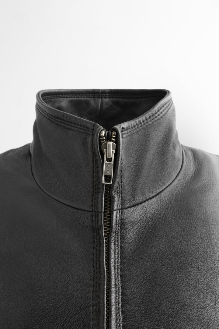 Francine Womens Fashion Leather Jacket Whet Blu NYC