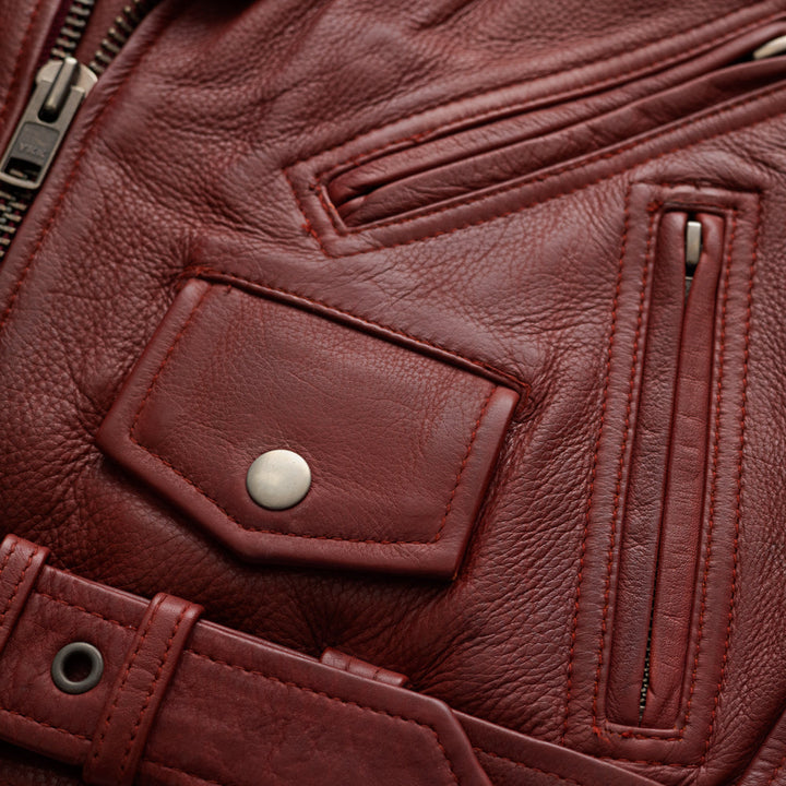 Katy Leather Jacket Women's Leather Jacket BH&BR COLLAB